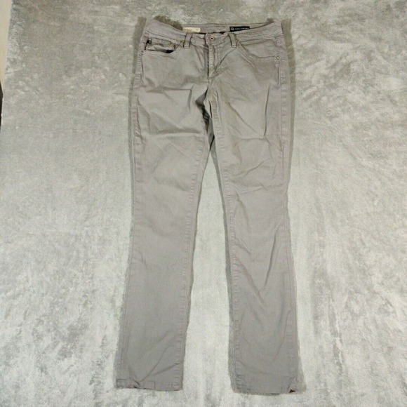 adriano goldschmied jeans Womens 29/30 Gray Stevie Mid Rise Skinny Casual‎ - Picture 1 of 10